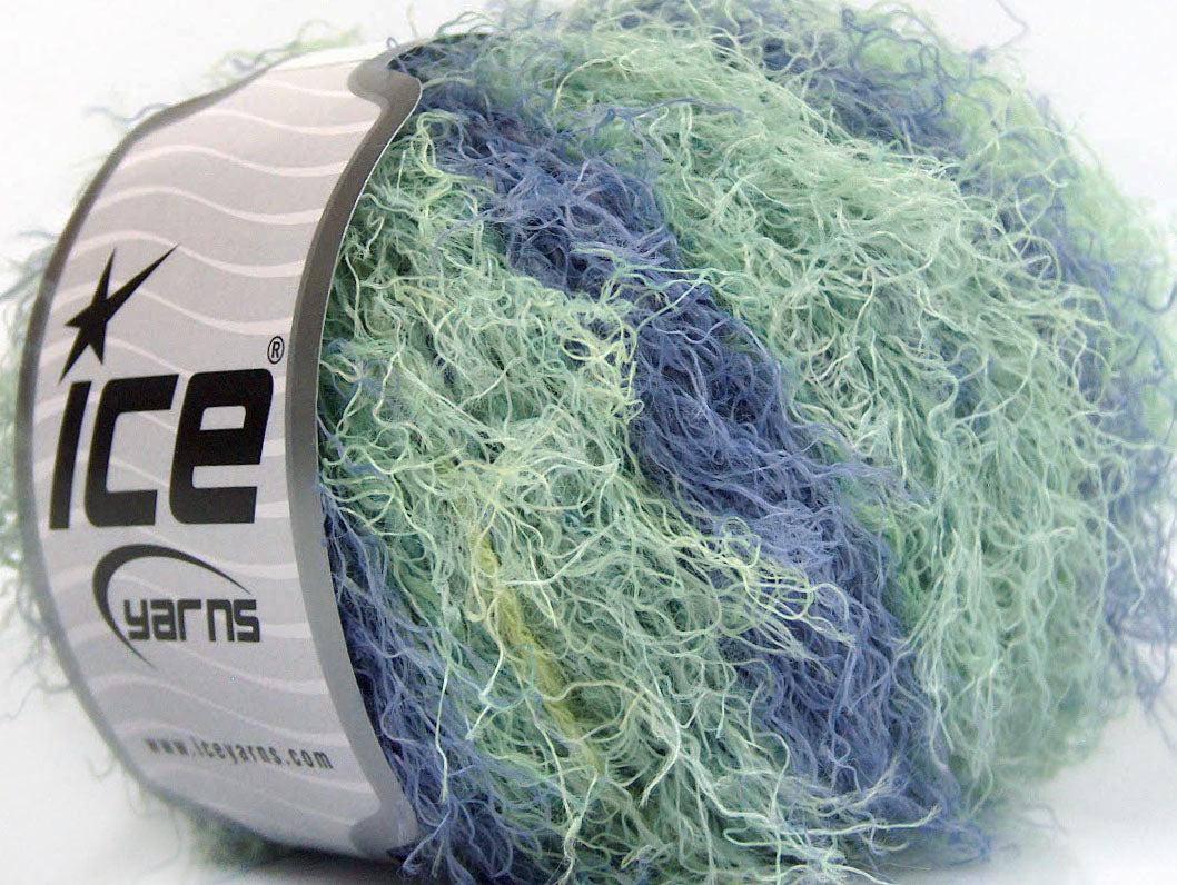 Lot of 8 Skeins Ice Yarns MODENA VISCOSE (40% Viscose 30% Wool) Yarn Lilac Mint Green