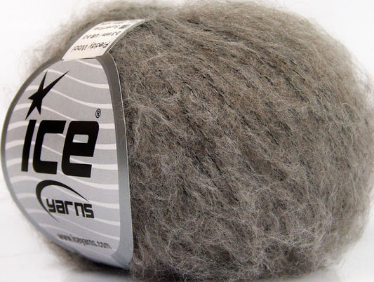 Lot of 10 Skeins Ice Yarns FREDDY WOOL (26% Wool 16% Viscose) Yarn Camel