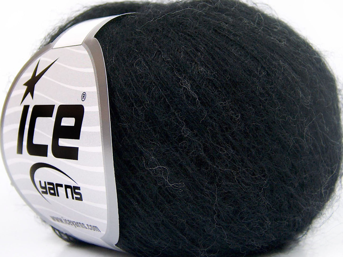 Lot of 10 Skeins Ice Yarns BABY ALPACA SUPERFINE (40% Baby Alpaca 10% Merino Wool) Yarn Black