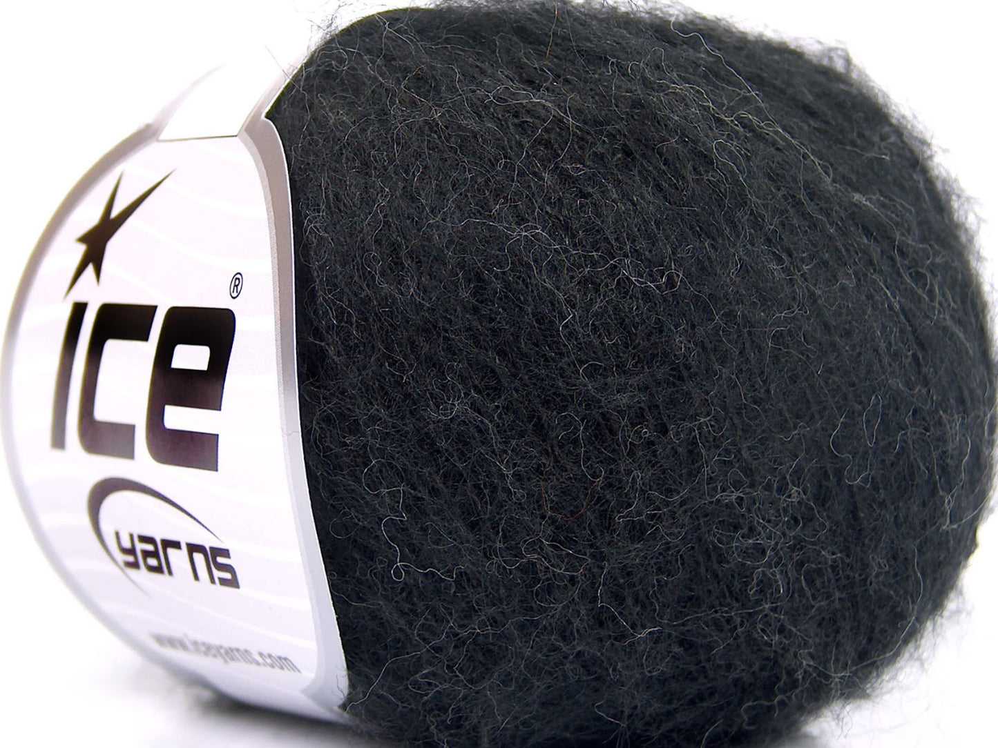 Lot of 10 Skeins Ice Yarns ALPACA SUPERFINE WOOL COMFORT (28% Alpaca Superfine 31% Wool) Yarn Black