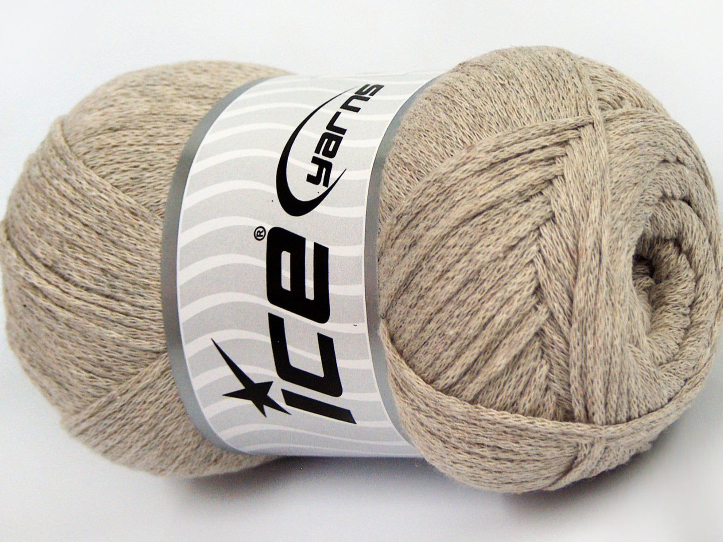 Lot of 4 x 100gr Skeins Ice Yarns NATURAL COTTON AIR (100% Cotton) Yarn Mink