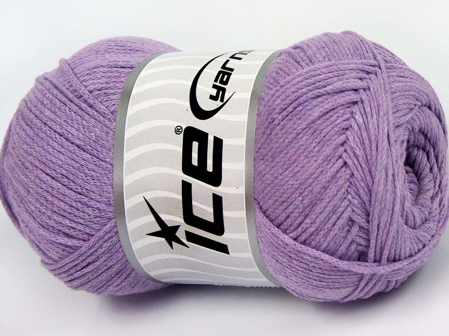Lot of 4 x 100gr Skeins Ice Yarns NATURAL COTTON AIR (100% Cotton) Yarn Lavender