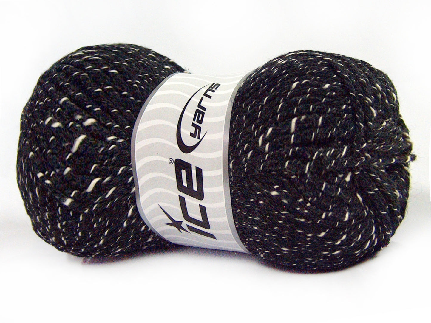 Lot of 4 x 100gr Skeins Ice Yarns NATURAL BABY (10% Bamboo 14% Cotton) Yarn Black Cream