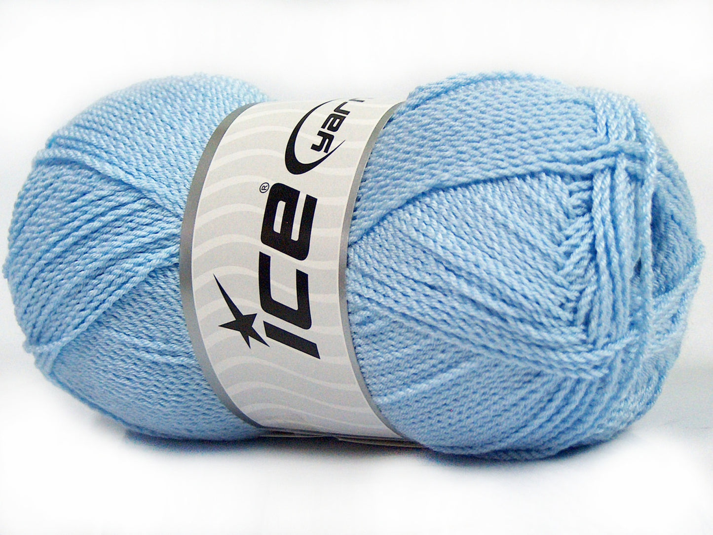 Lot of 4 x 100gr Skeins Ice Yarns WAYUU Hand Knitting Yarn Baby Blue