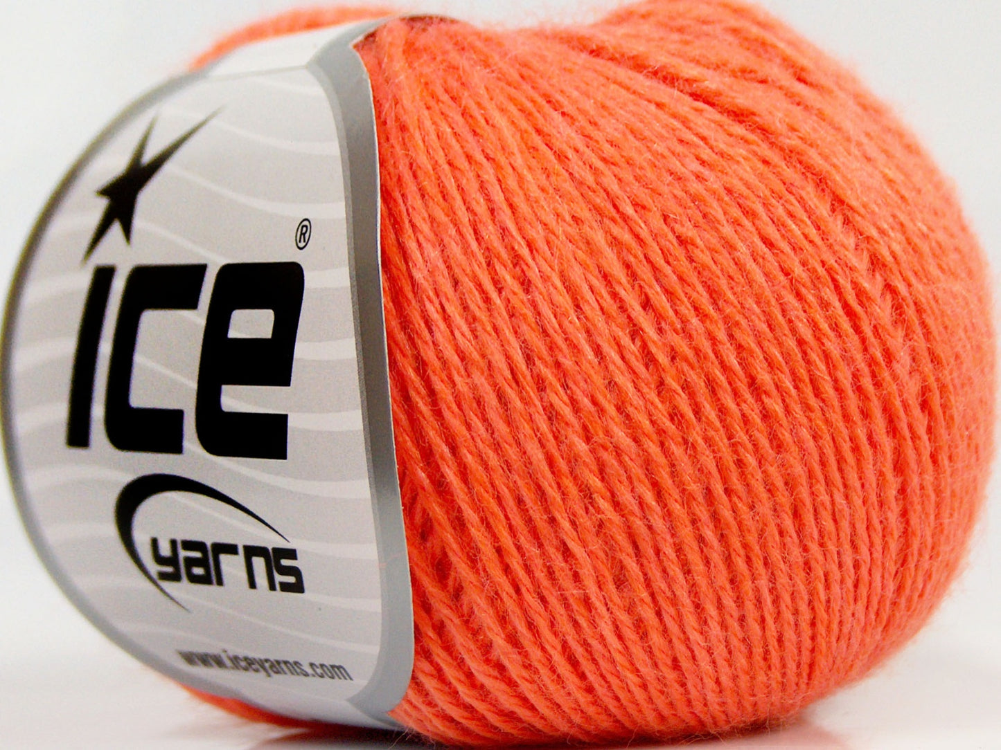 Lot of 8 Skeins Ice Yarns SALE PLAIN Hand Knitting Yarn Orange