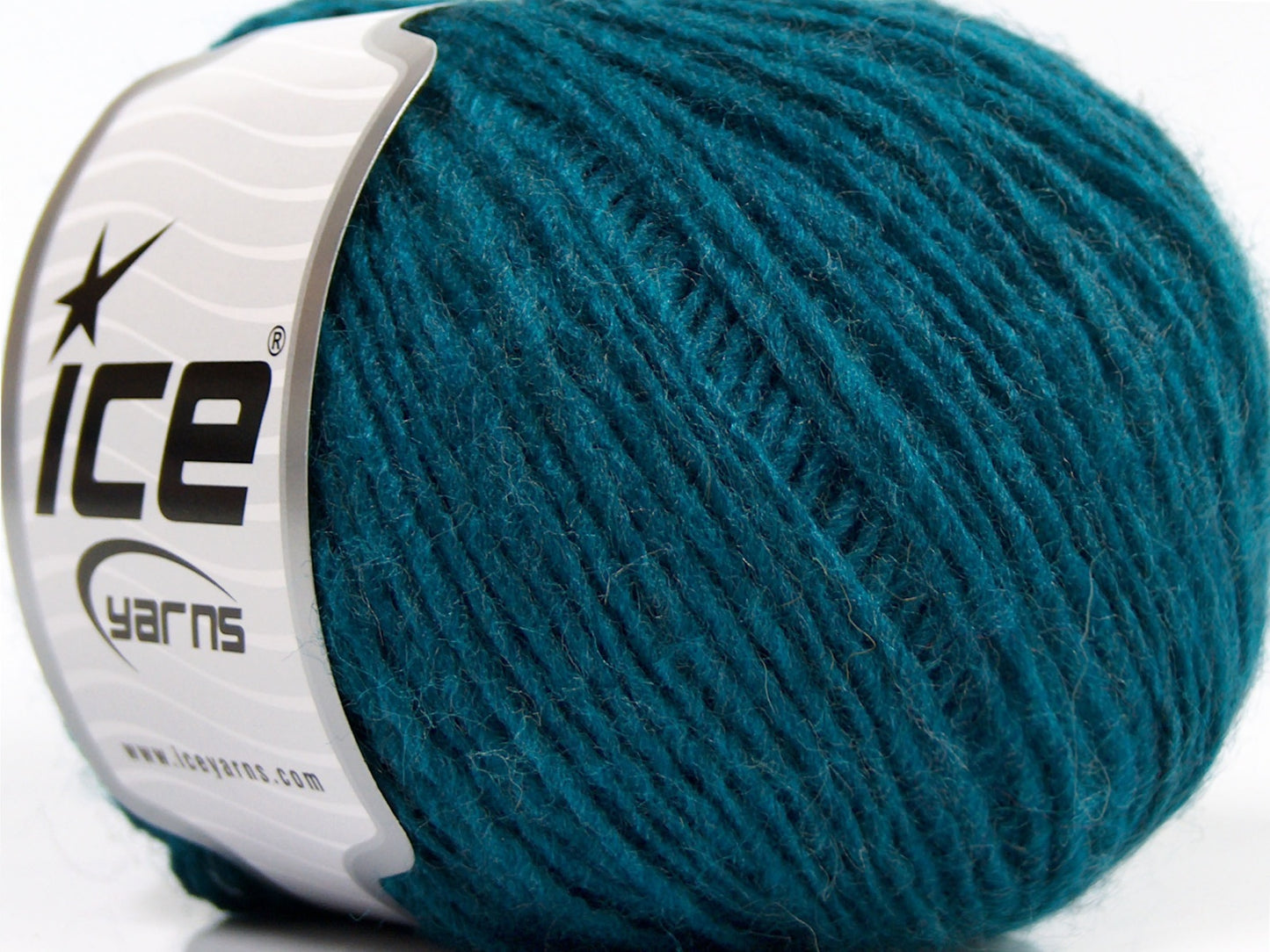 Lot of 8 Skeins Ice Yarns SALE WINTER (30% Wool) Hand Knitting Yarn Dark Teal