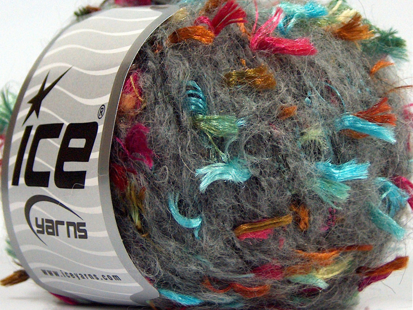 Lot of 8 Skeins Ice Yarns SALE LUXURY-PREMIUM (15% Alpaca Superfine 30% Cotton) Yarn Grey Fuchsia Turquoise Copper Black Gold