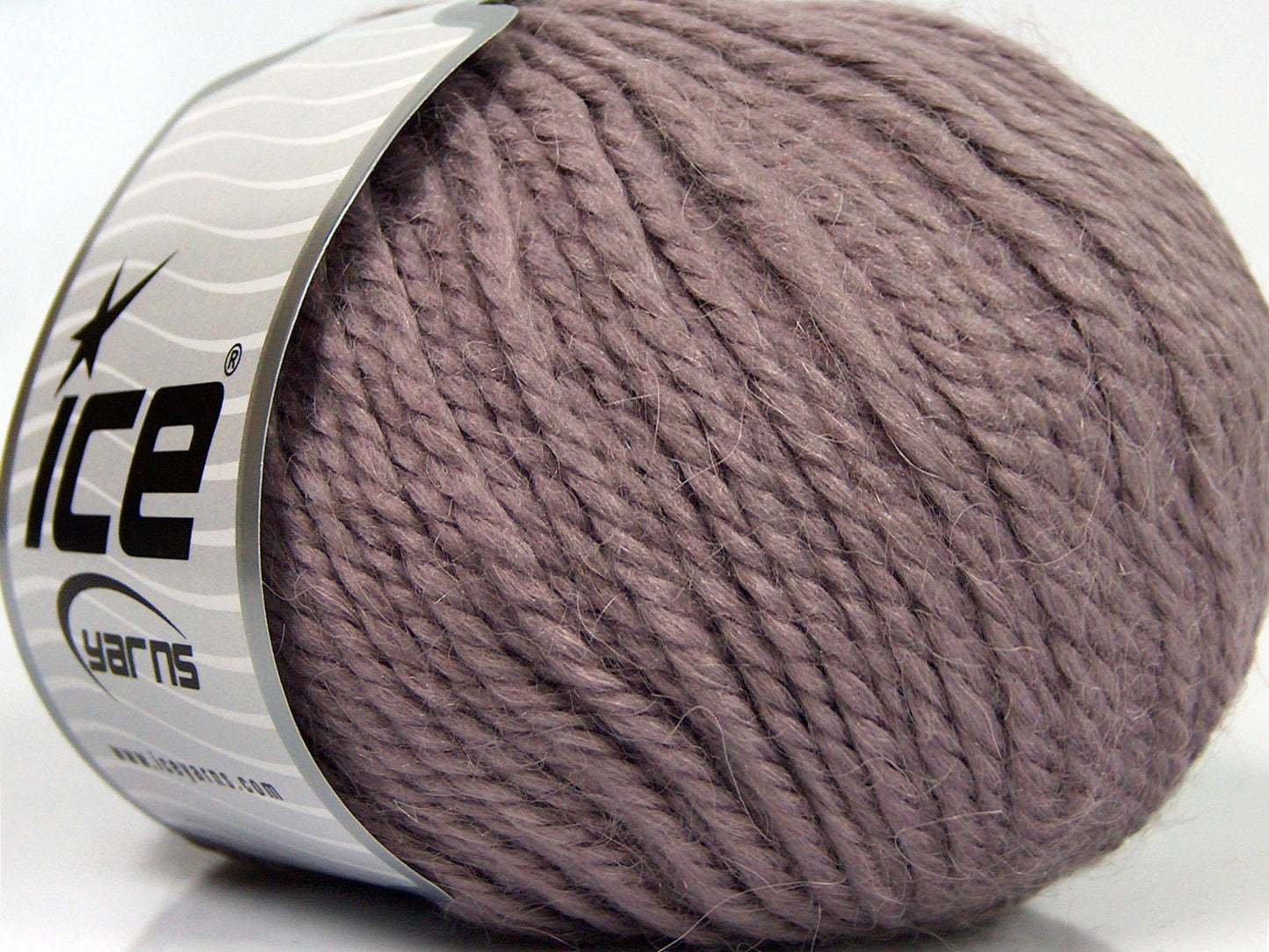 Lot of 3 x 100gr Skeins Ice Yarns PERUVIAN (25% Alpaca 25% Wool) Yarn Light Lavender