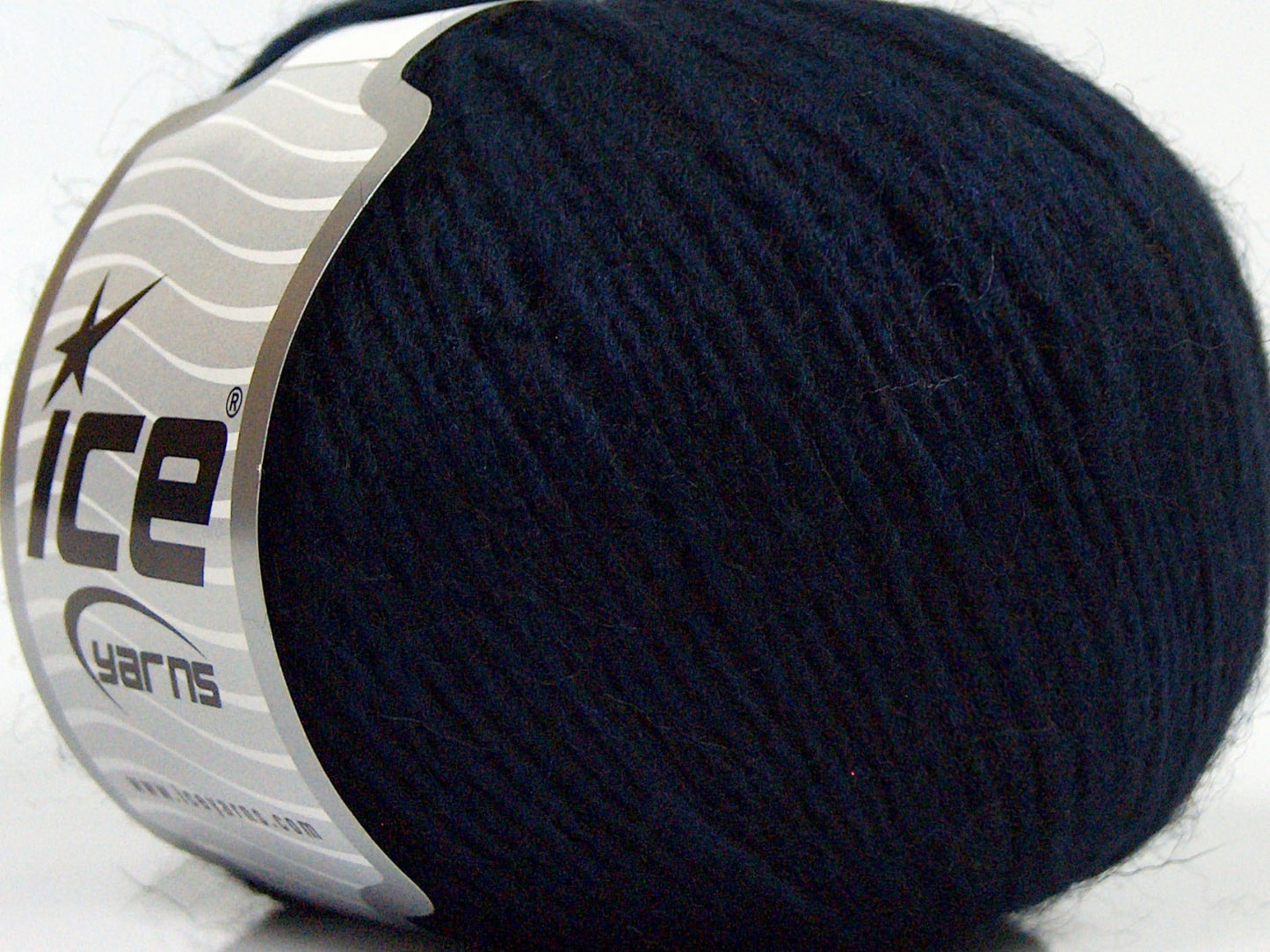 Lot of 8 Skeins Ice Yarns SALE WINTER (40% Wool) Hand Knitting Yarn Dark Navy