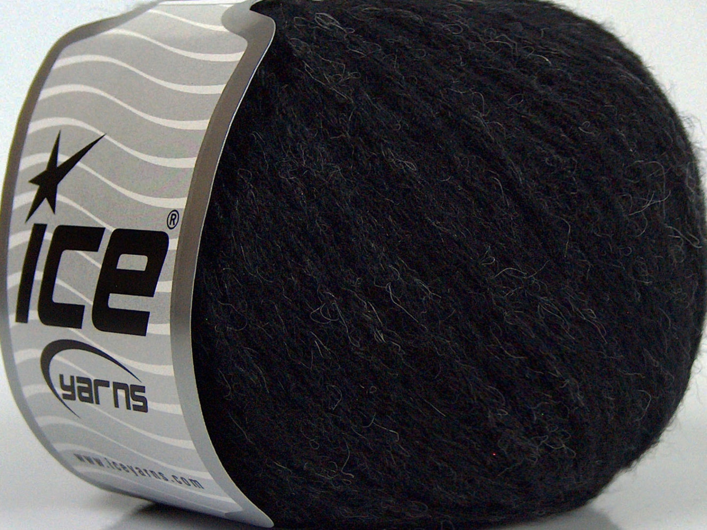 Lot of 8 Skeins Ice Yarns BABY ALPACA MERINO (30% Baby Alpaca 31% Extrafine Merino Wool) Yarn Black