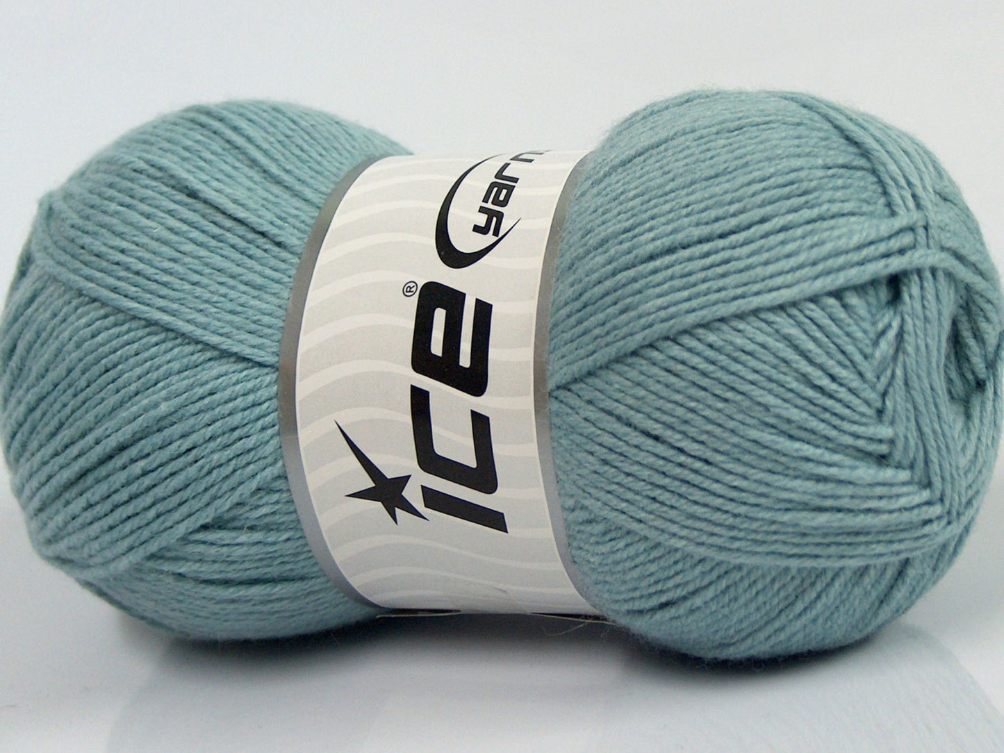 Lot of 4 x 100gr Skeins Ice Yarns BAMBOO BABY (60% Bamboo) Yarn Light Indigo Blue