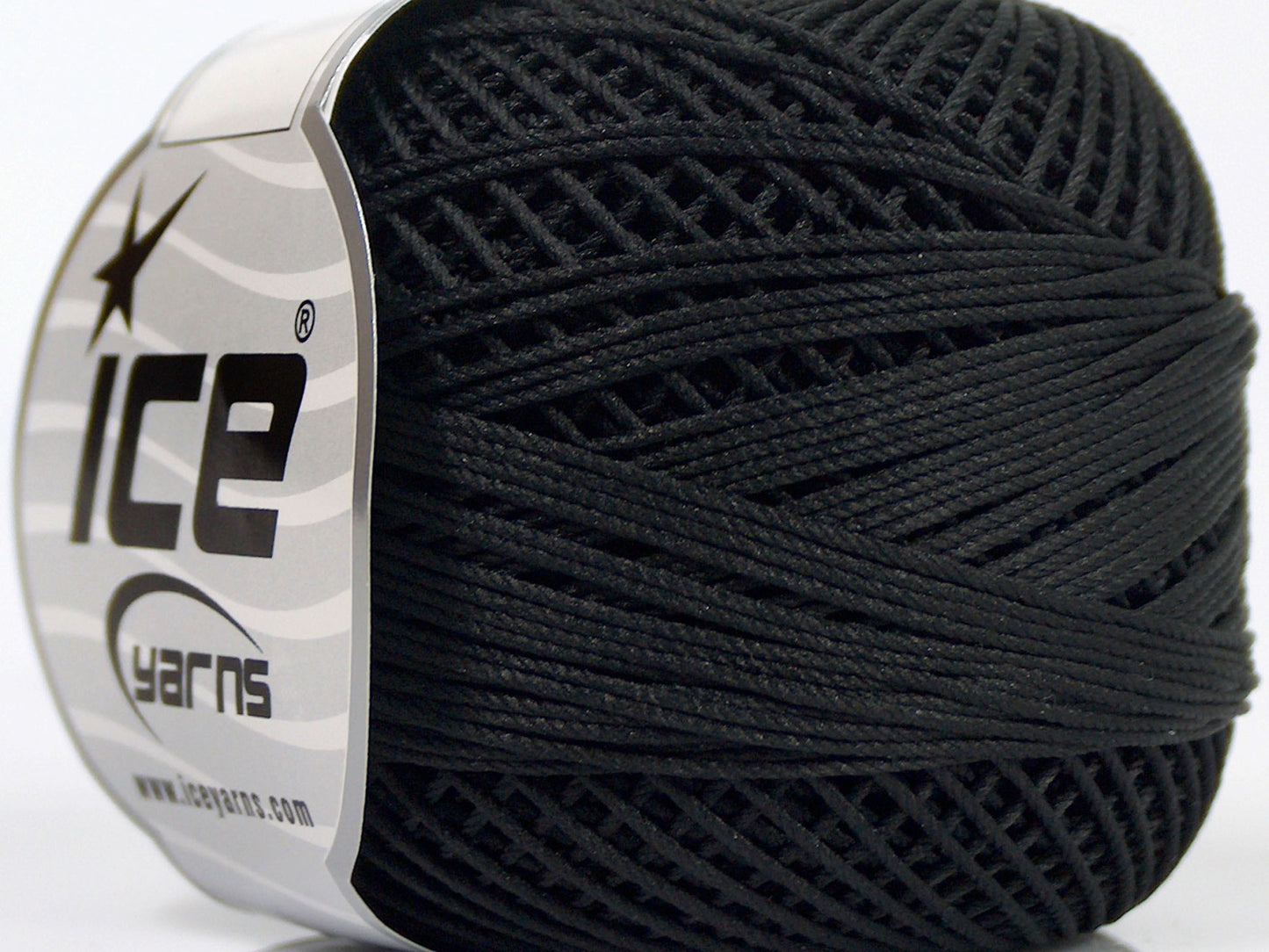 Lot of 6 Skeins Ice Yarns CRAFTY Hand Knitting Yarn Black