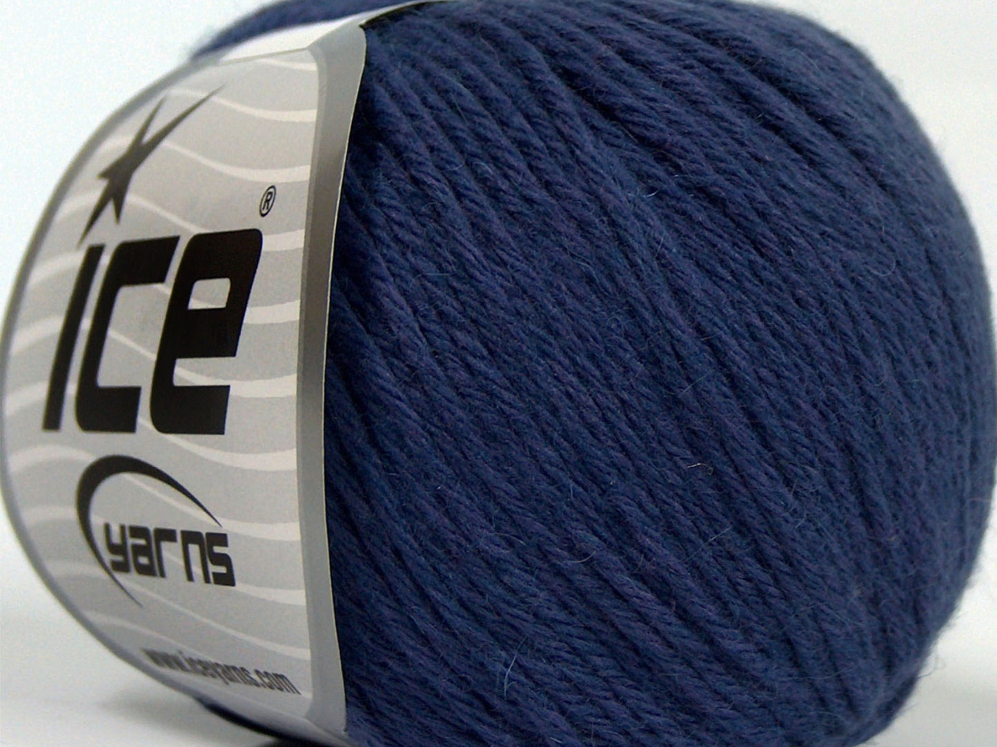 Lot of 8 Skeins Ice Yarns MILANO DK (10% Baby Alpaca 15% Kid Mohair) Yarn Blue
