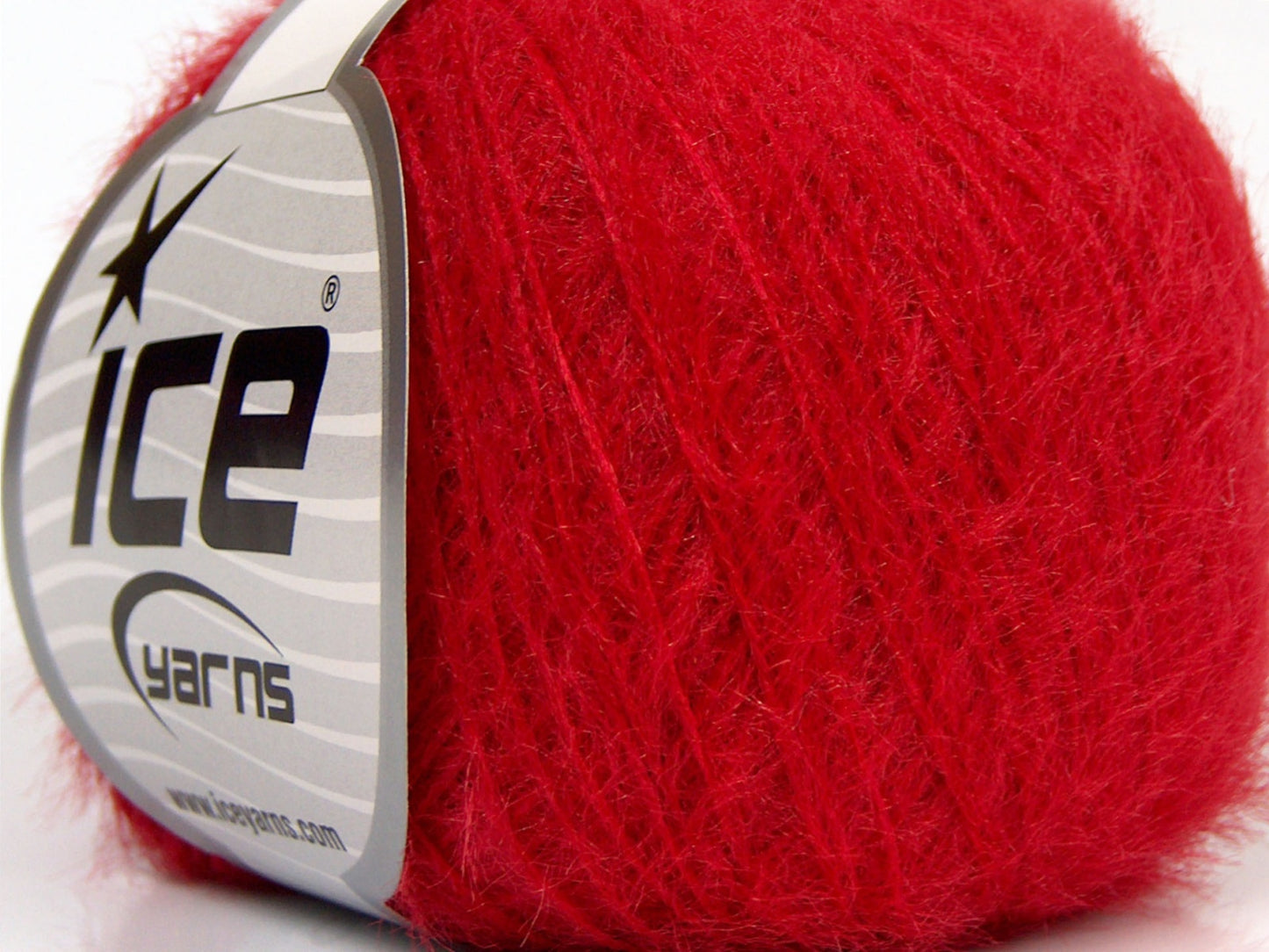 Lot of 8 Skeins Ice Yarns TECHNO FINE Hand Knitting Yarn Dark Red
