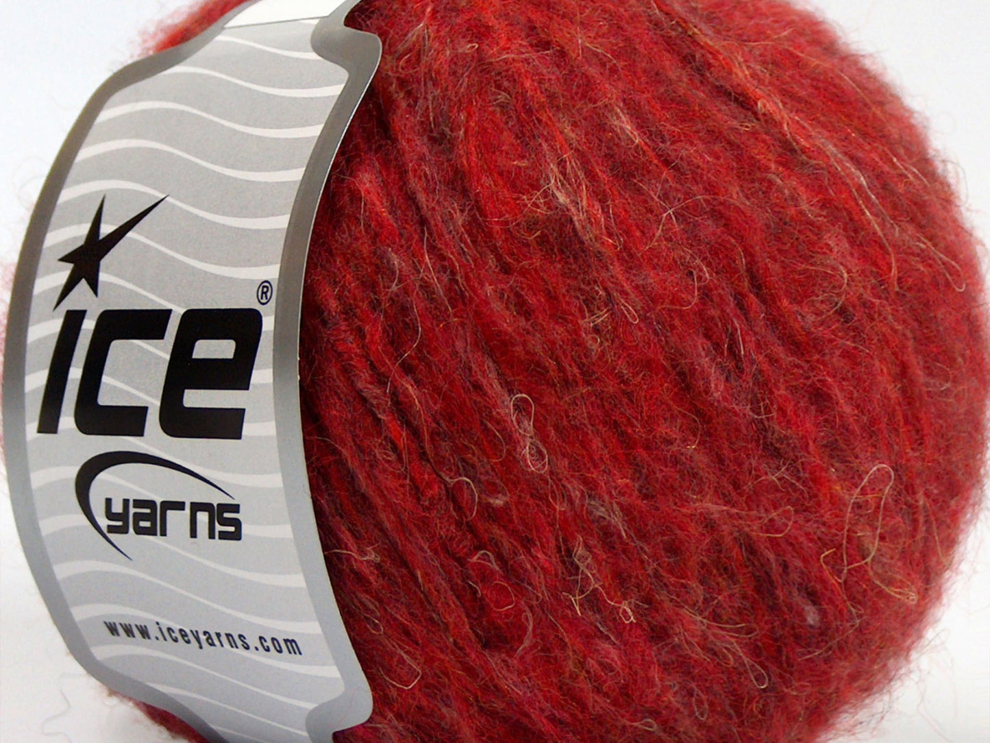 Lot of 8 Skeins Ice Yarns SALE LUXURY-PREMIUM (35% Merino Wool 20% Linen) Yarn Red Shades