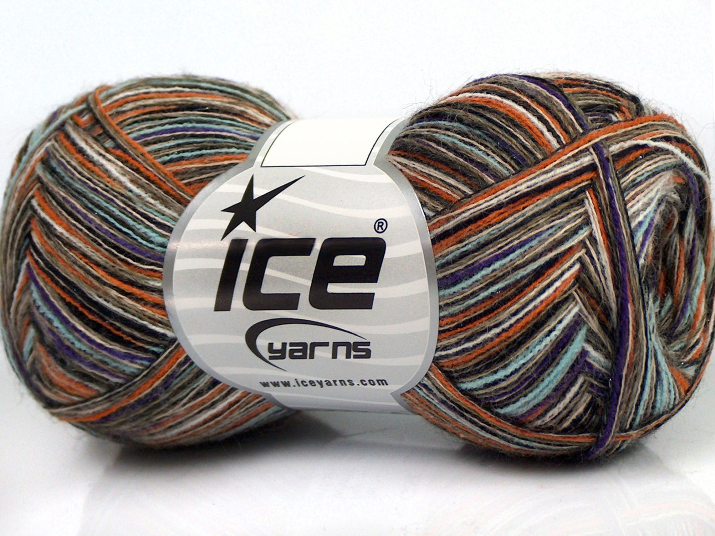 Lot of 8 Skeins Ice Yarns SALE LUXURY-PREMIUM (15% Alpaca 50% Wool) Yarn Blue Orange Black Purple Camel
