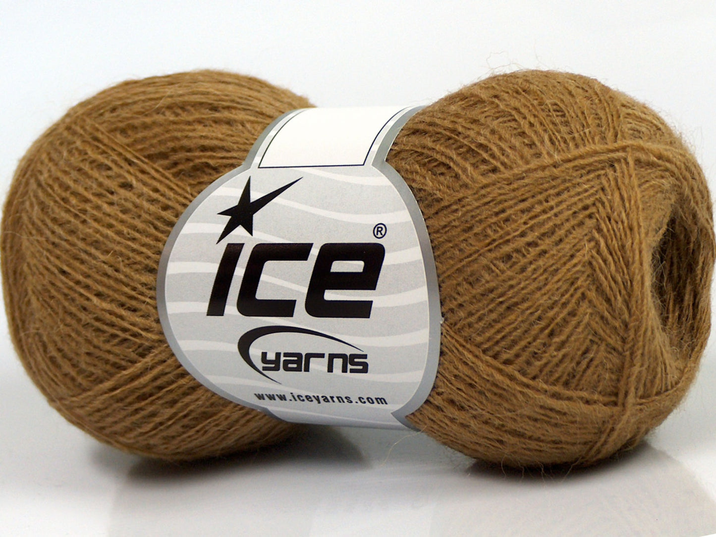 Lot of 10 Skeins Ice Yarns PERU ALPACA SUPERFINE (25% Alpaca 50% Merino Wool) Yarn Milky Brown