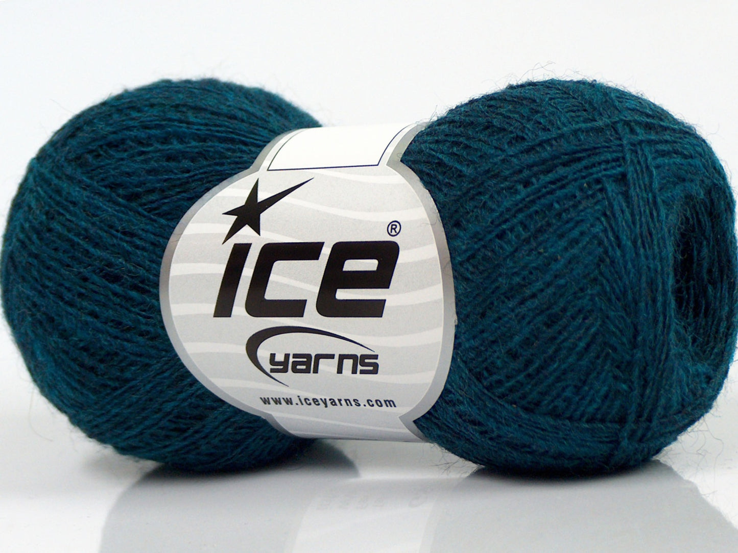 Lot of 10 Skeins Ice Yarns PERU ALPACA SUPERFINE (25% Alpaca 50% Merino Wool) Yarn Teal