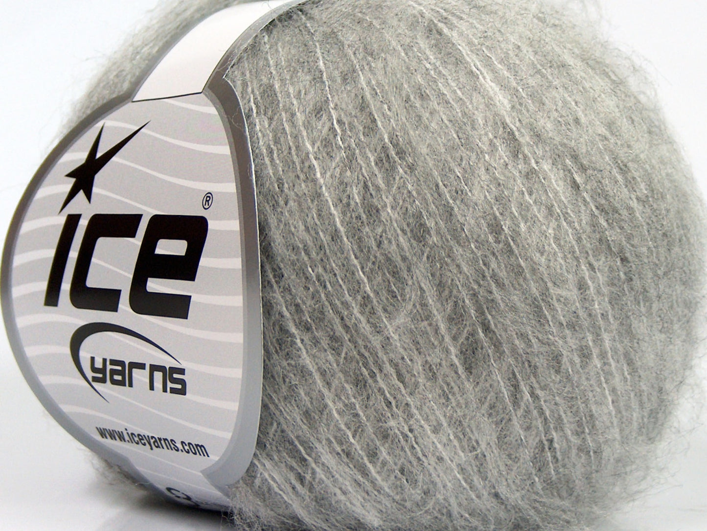 Lot of 10 Skeins Ice Yarns SALE WINTER Hand Knitting Yarn Light Grey
