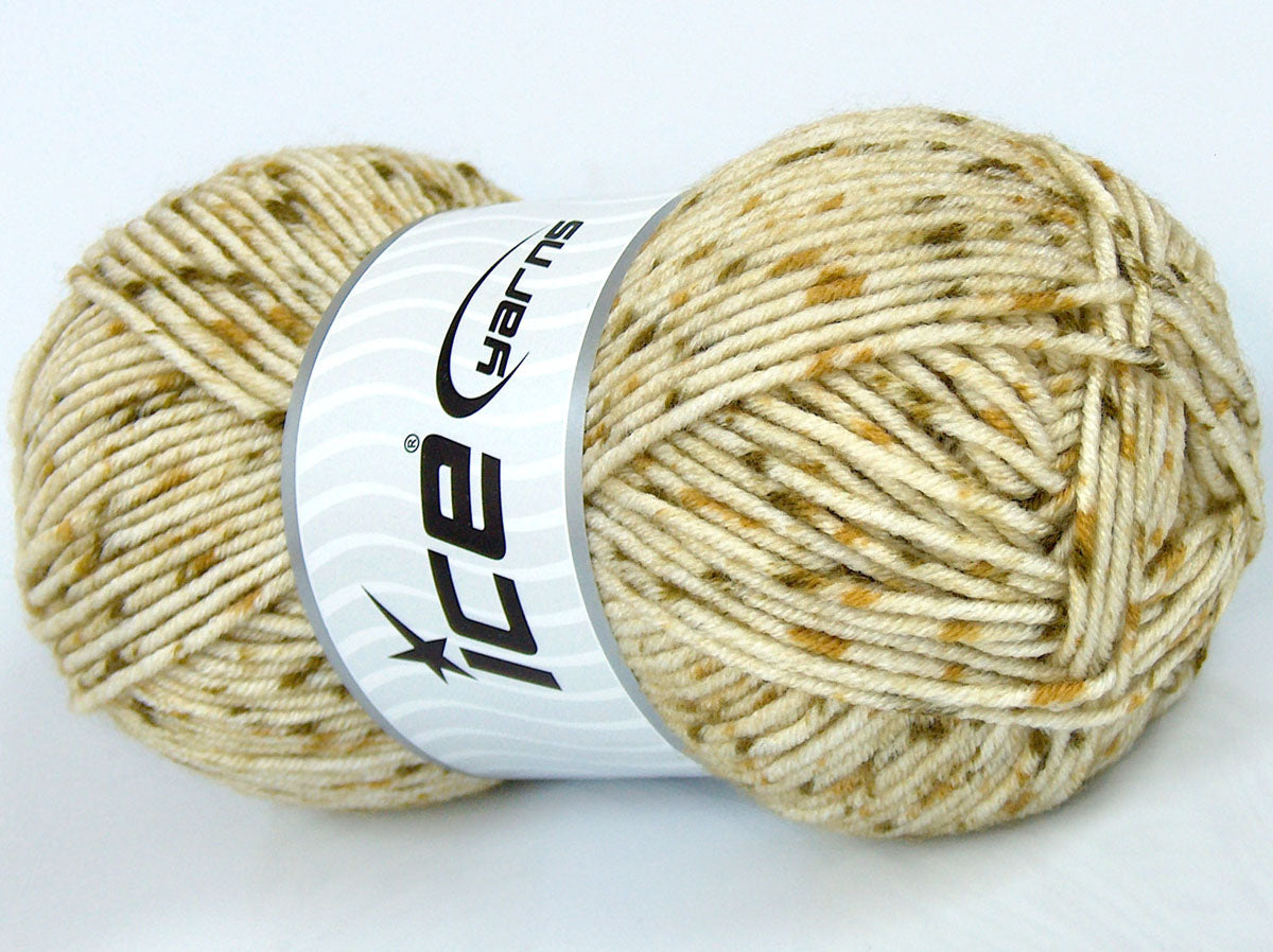 Lot of 4 x 100gr Skeins Ice Yarns MISC SALE Hand Knitting Yarn Green Shades