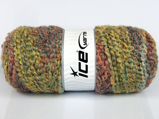 Lot of 2 x 165gr Skeins Ice Yarns MISC SALE Yarn Green Shades Salmon Grey