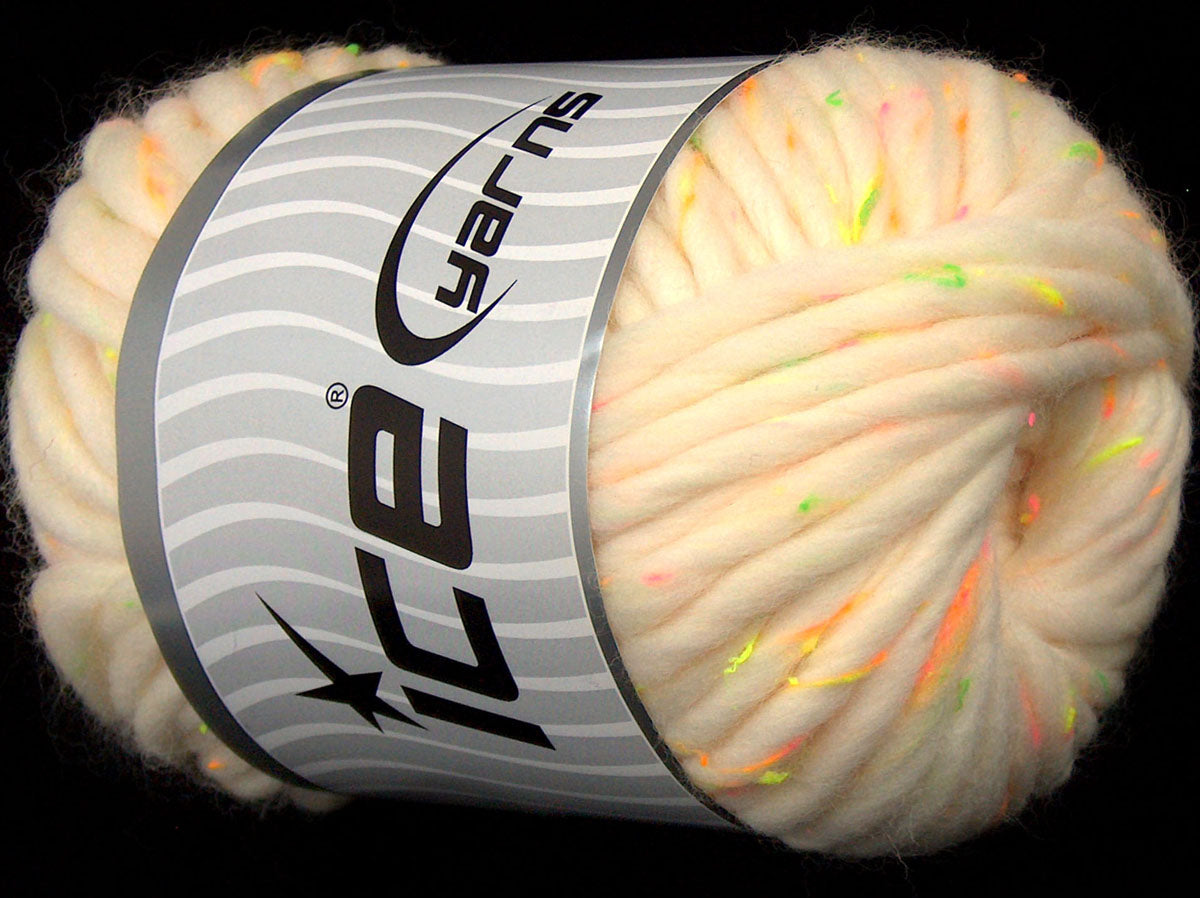200 gr ICE YARNS SALE LUXURY-PREMIUM (100% Wool) Hand Knitting Yarn Ecru