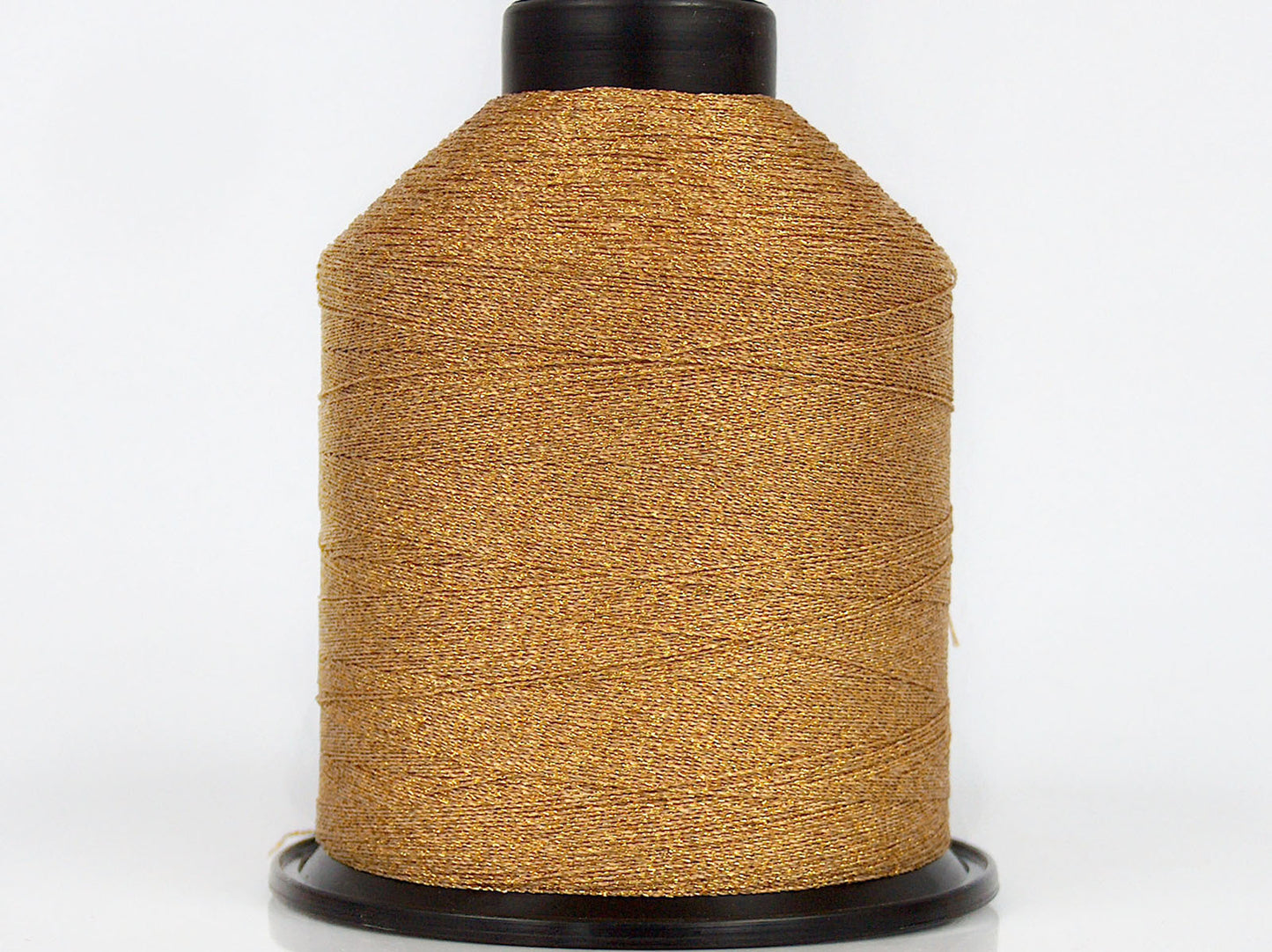 Lot of 2 x 90gr Skeins Ice Yarns METALLIC THREAD CONE Gold