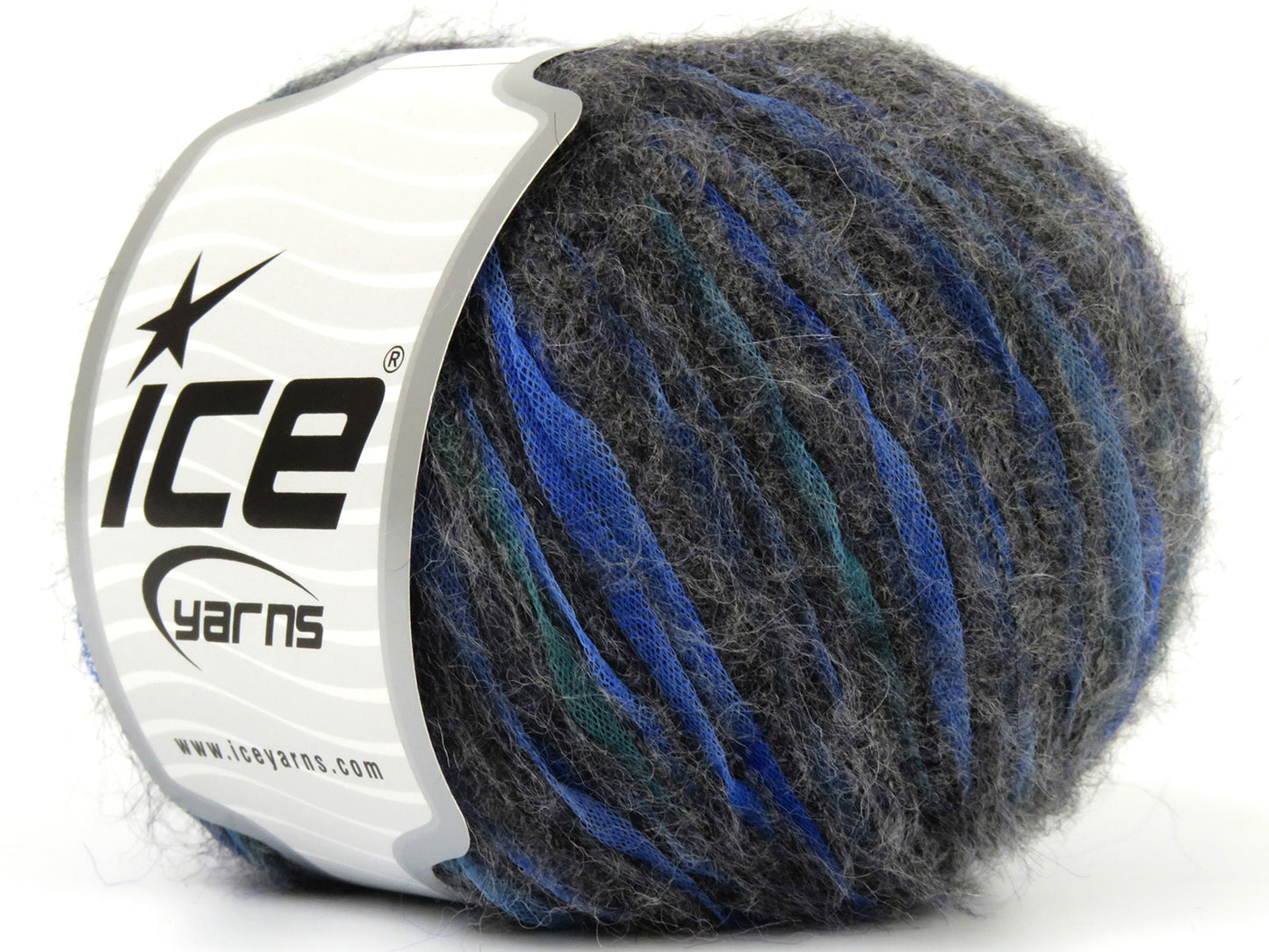 Lot of 8 Skeins Ice Yarns RAMOS (20% SuperKid Mohair 5% Merino Wool) Yarn Anthracite Black Blue Turquoise