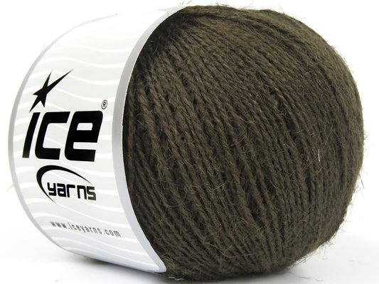 Lot of 4 x 100gr Skeins Ice Yarns HEMP FINE (100% Hemp Yarn) Yarn Dark Brown