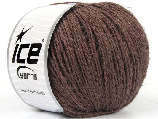 Lot of 4 x 100gr Skeins Ice Yarns HEMP FINE (100% Hemp Yarn) Yarn Maroon