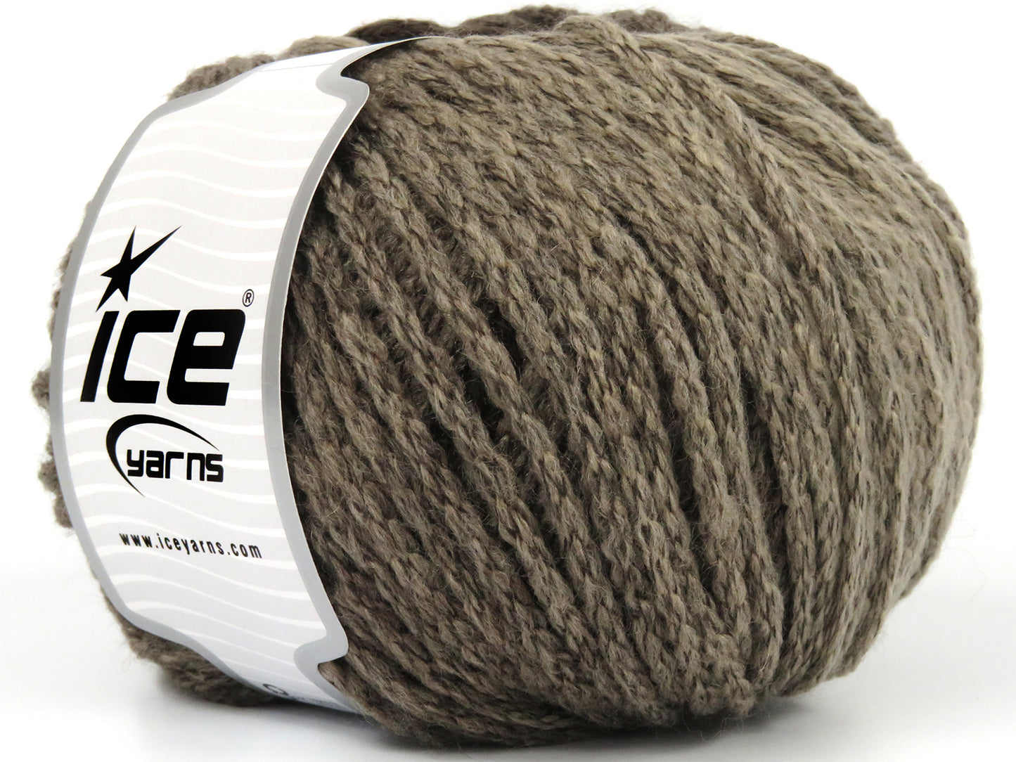 Lot of 4 x 100gr Skeins Ice Yarns NORDIC (23% Wool) Yarn Brown Shades