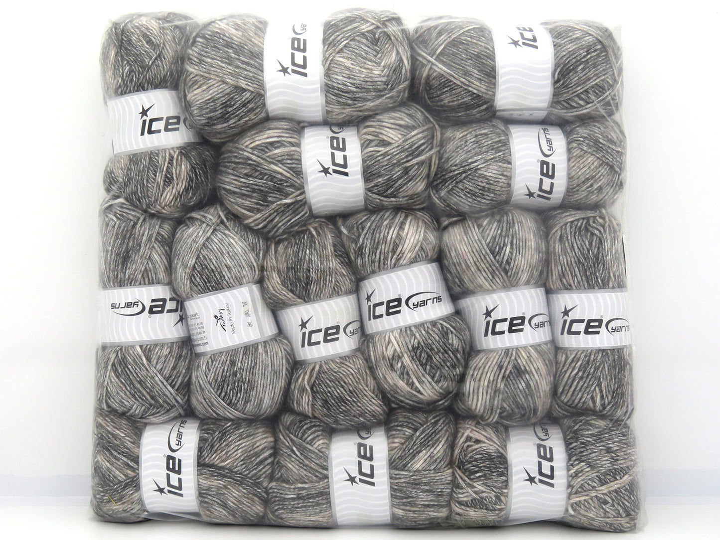 Mixed Lot Multicolor Winter Yarns