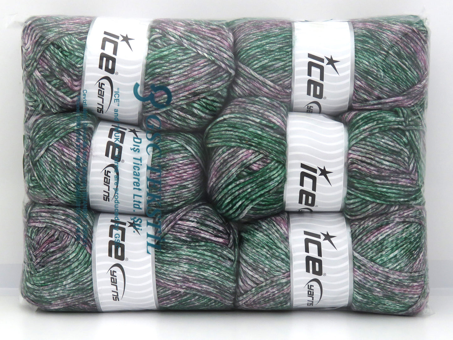 Mixed Lot Multicolor Mega Star Yarns