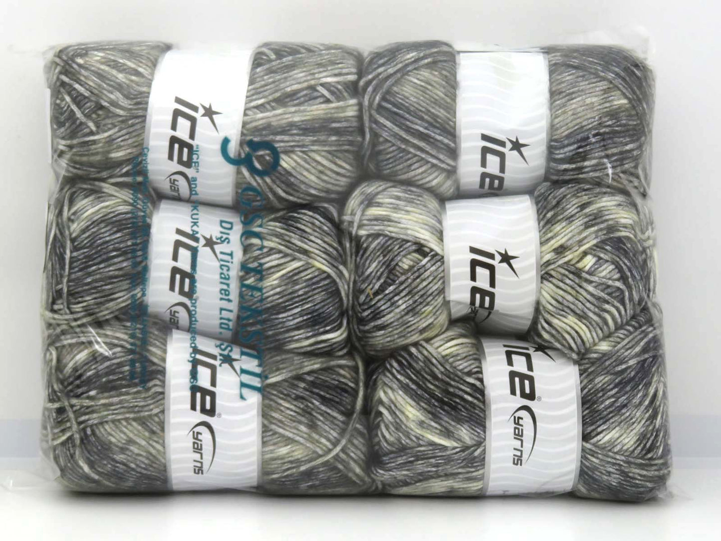 Mixed Lot Multicolor Winter Yarns