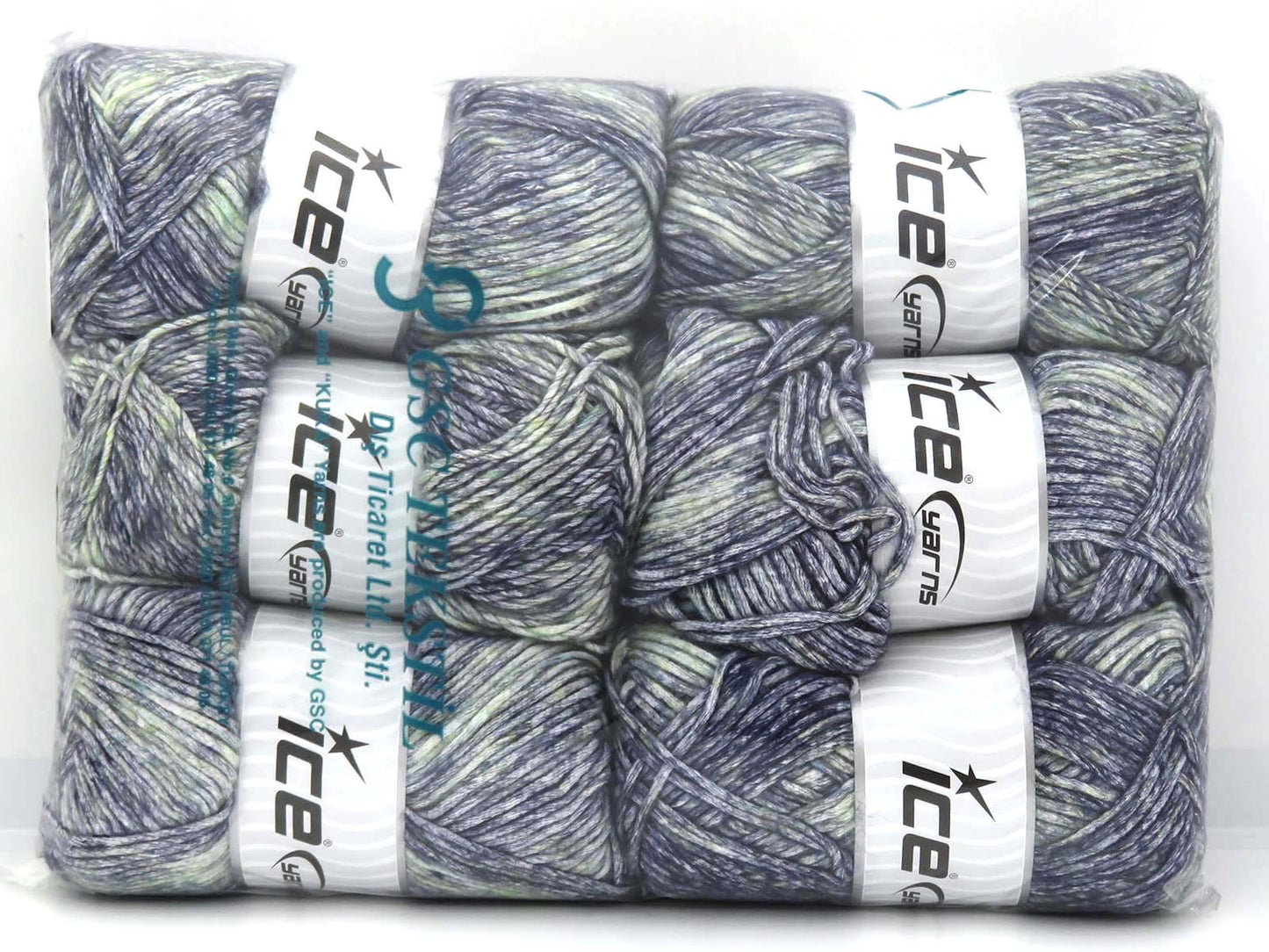 Mixed Lot Multicolor Winter Yarns