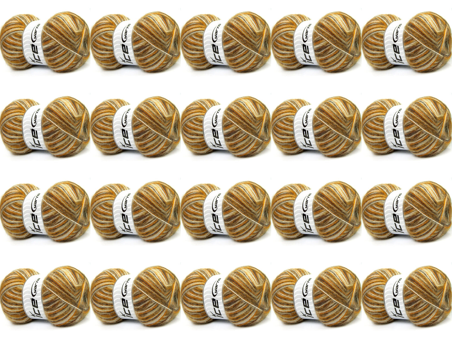 Mixed Lot Multicolor Angora Wool Acrylic Yarns fnt2-84489