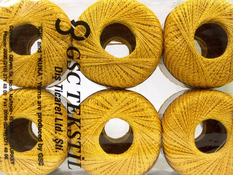 Daphne Cotton Metallic Gold Sku:fnt2-54247