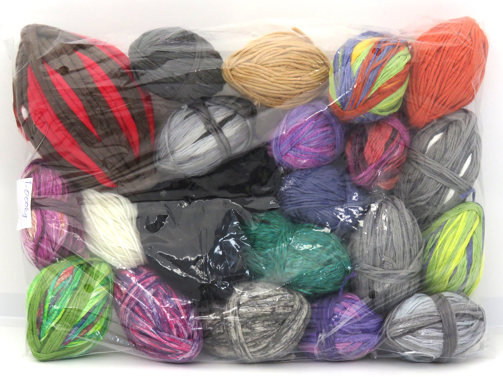 Mixed Lot Multicolor Summer Leftover Yarns fnt2-83693