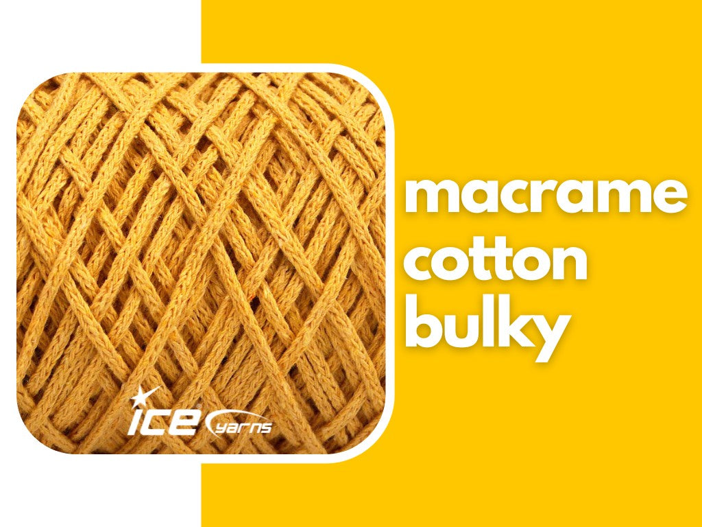 Ice Yarns Macrame Cotton Bulky / Yarn Review