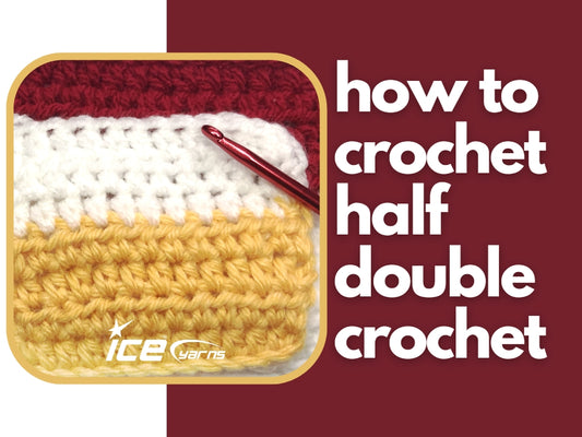 How To Crochet Half Double Crochet