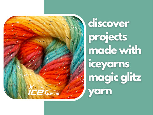 Discover Projects with Iceyarns Magic Glitz Yarn