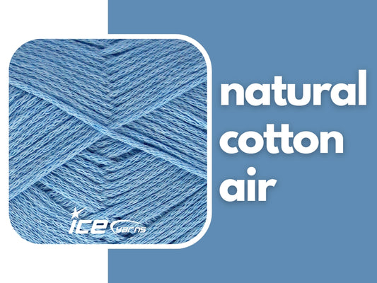Ice Yarns Natural Cotton Air / Yarn Review