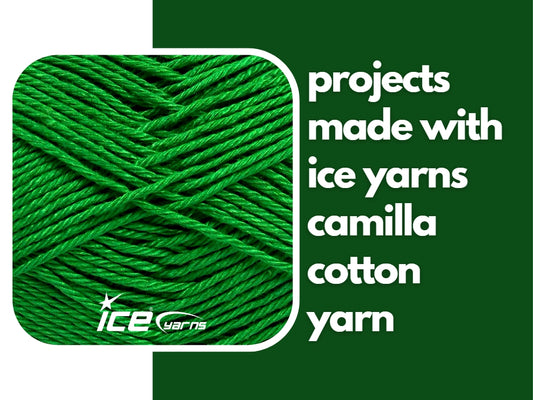Projects Made With Ice Yarns Camilla Cotton Yarn