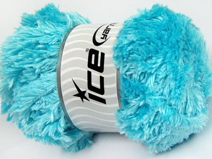 Lot of 4 x 100gr Skeins Ice Yarns PANDA (100% MicroFiber) Yarn Light Turquoise