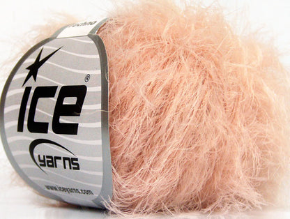 Lot of 8 Skeins ICE TECHNO Hand Knitting Yarn Light Salmon