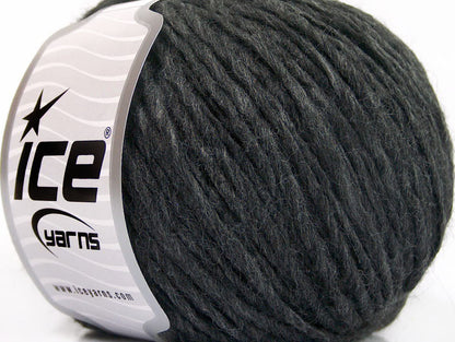 Lot of 8 Skeins ICE ETNO ALPACA (25% Alpaca 50% Merino Wool) Yarn Grey