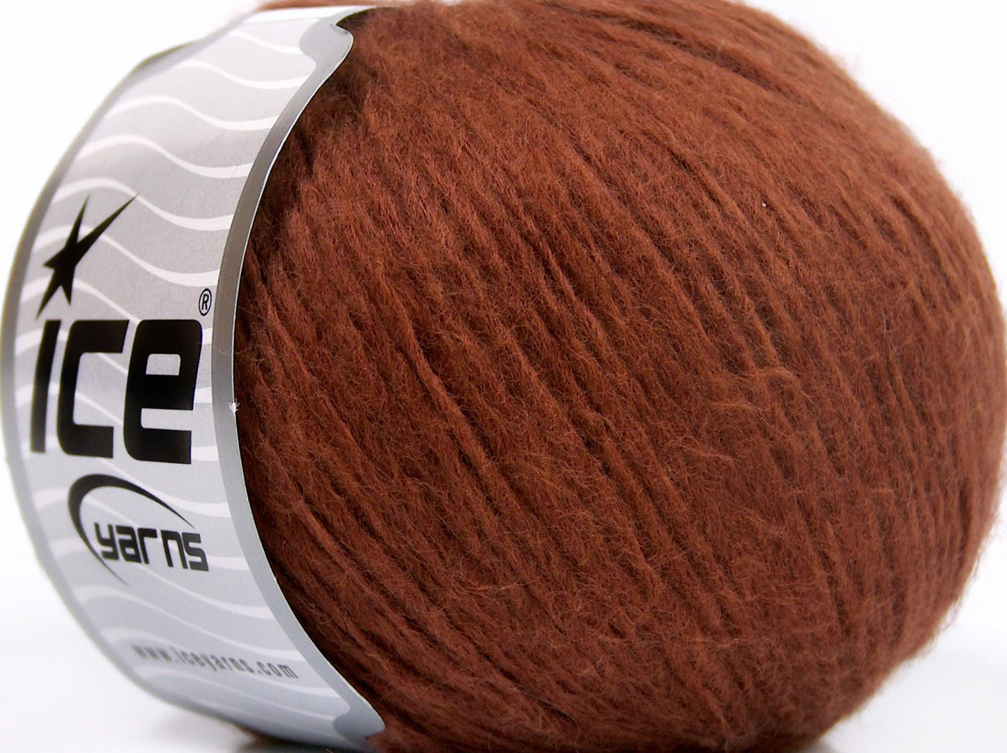 Lot of 6 Skeins Ice Yarns MERINO EXTRAFINE COTTON (30% Extrafine Merino Wool 30% Cotton) Yarn Copper