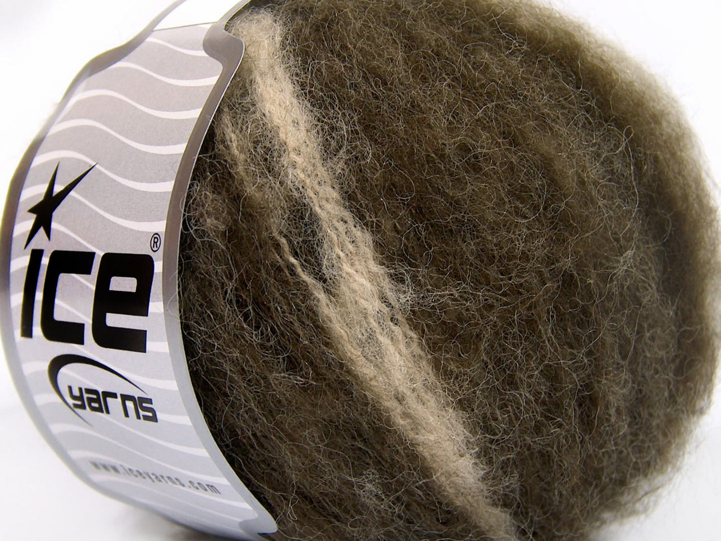 Lot of 8 Skeins Ice Yarns Mohair SALE WINTER (30% Mohair 30% Wool) Yarn Brown Shades