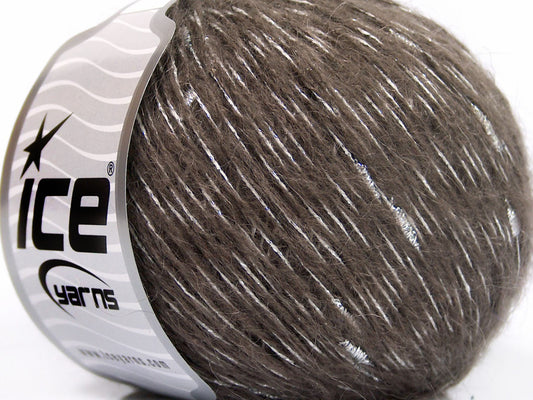 Lot of 8 Skeins Ice Yarns DORI MOHAIR (22% Mohair) Hand Knitting Yarn Camel