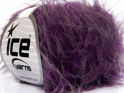 Lot of 8 Skeins Ice Yarns TECHNO STAR Hand Knitting Yarn Purple Shades